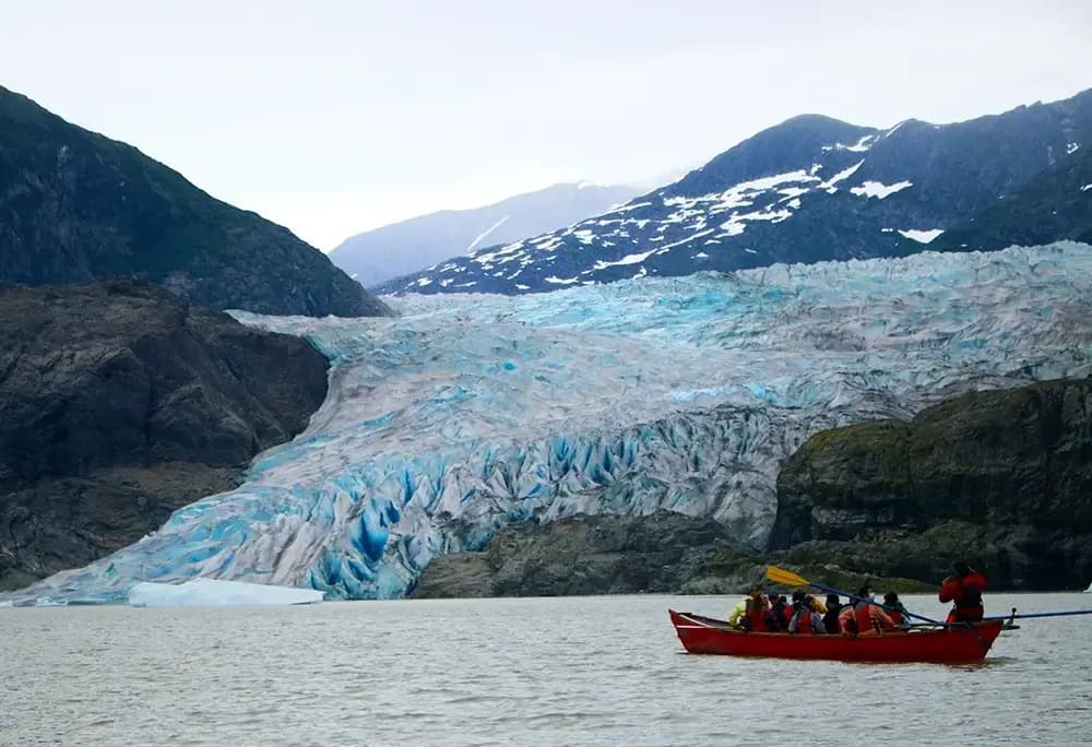 Mendenhall Lake Canoe Adventure