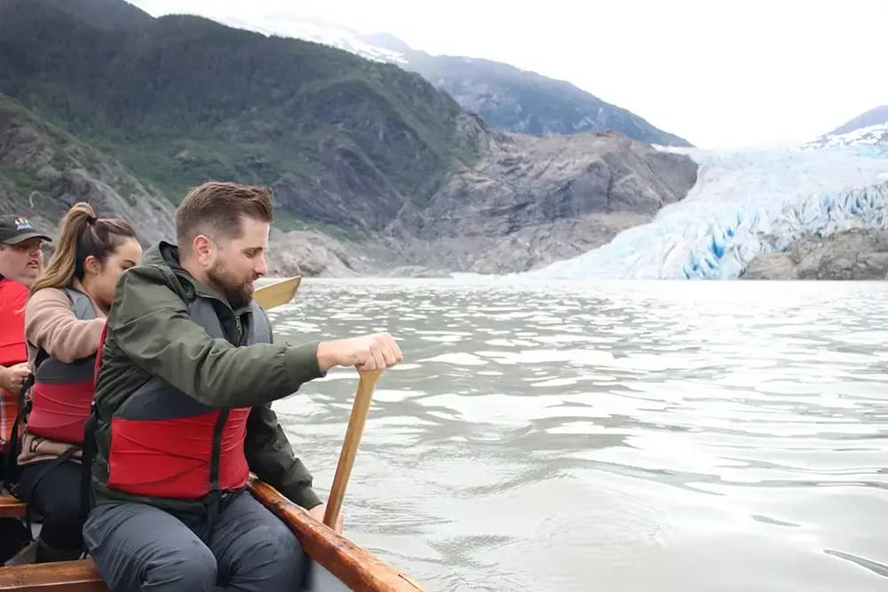 Mendenhall Lake Canoe Adventure