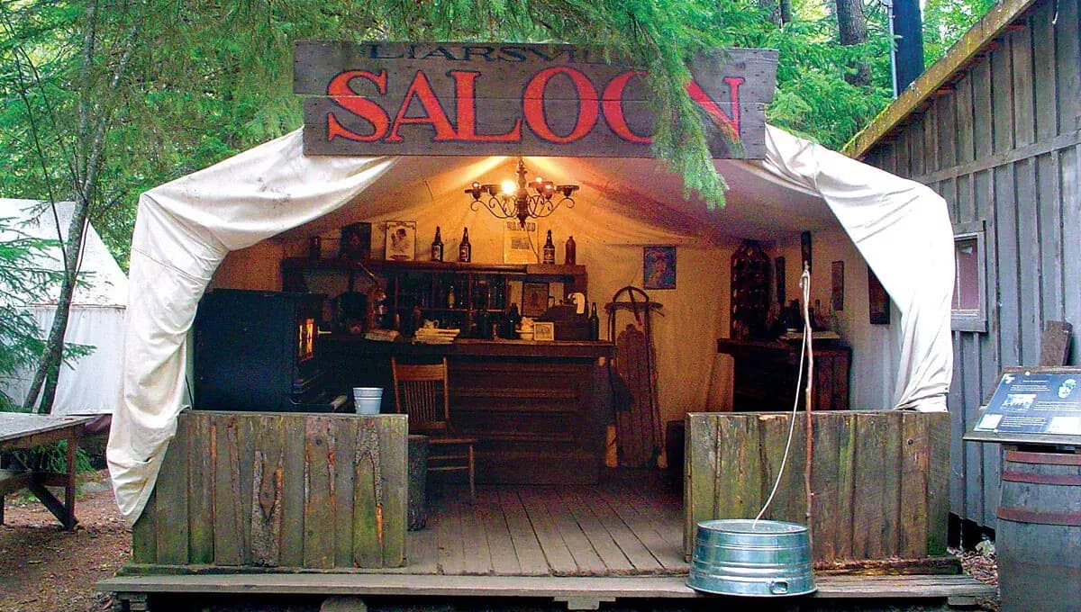 Salmon Bake at Liarsville