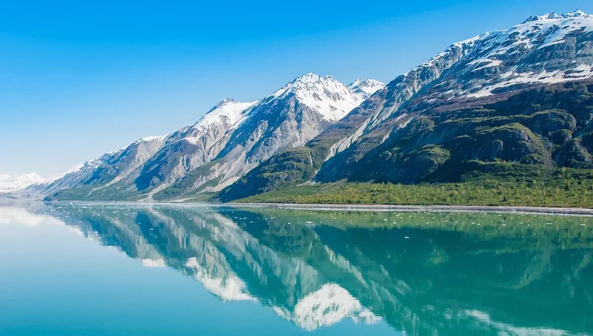 Alaska sea highlights — glaciers and coastal waters